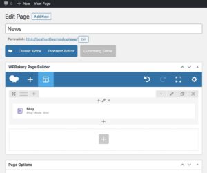 Blog element page in Somentra