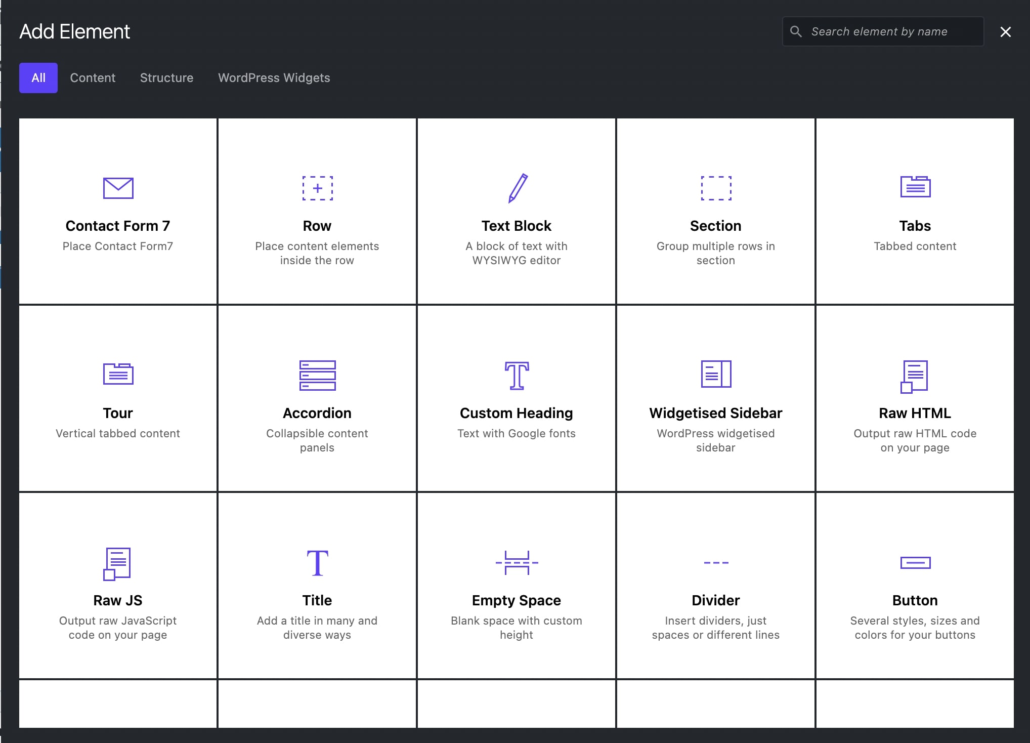 Impeka Custom WPBakery Page Builder Elements Overview Impeka