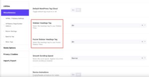 Customizable Hadeings Tag (SEO) - Somentra