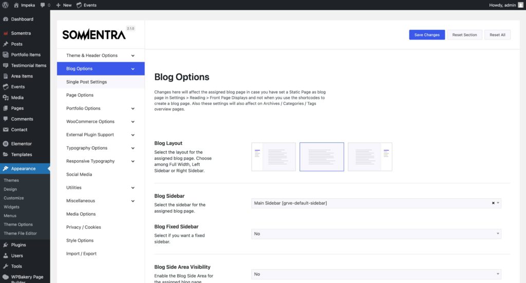 Blog Options in Somentra