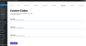 Add Google Analytics tracking code in Somentra