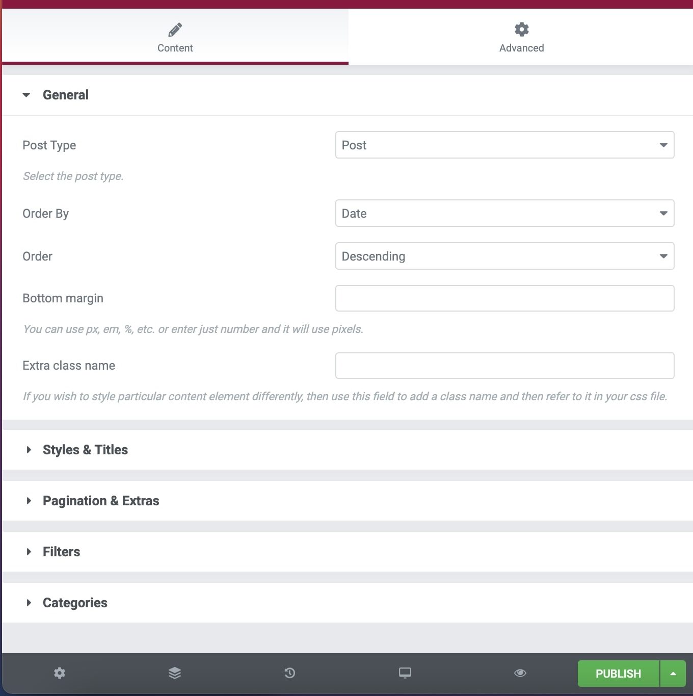 List Title Element (Elementor) in Somentra