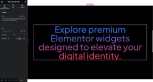 Edit the Advanced Title widget - GW Elementor Addons by Greatives