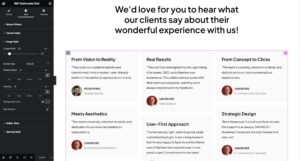 Style Options in the Testimonial Grid widget - GW Elementor Addons by Greatives