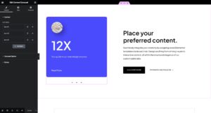 Edit the Content Carousel widget - GW Elementor Addons by Greatives