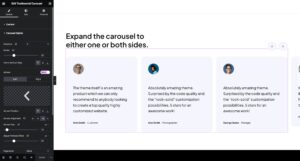 Edit the Testimonial Carousel widget - GW Elementor Addons by Greatives