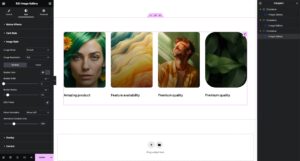 Style options in the Image Gallery widget - GW Elementor Addons by Greatives