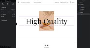 Style Options in the Typed Text widget - GW Elementor Addons by Greatives