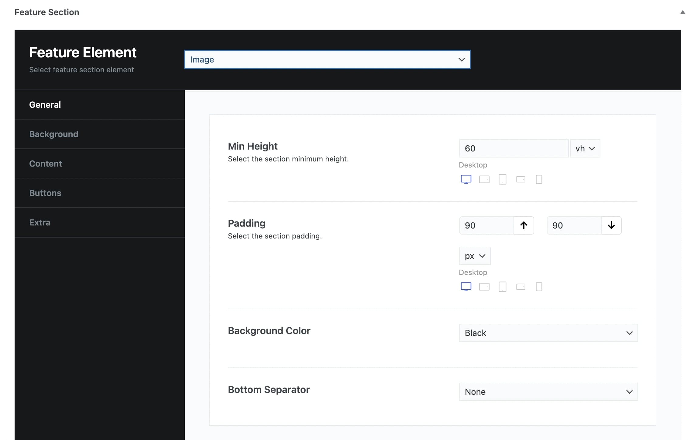Feature Section Image in Vasty